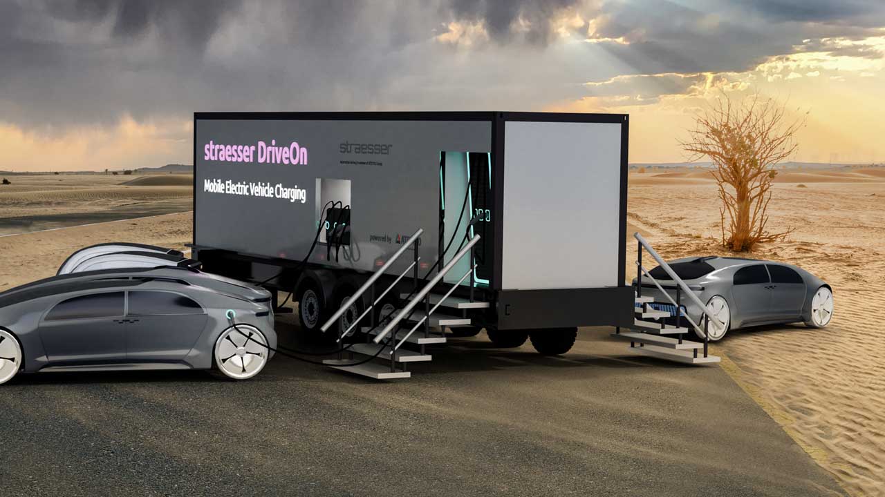 CGI Image - mobile electric vehicle charging