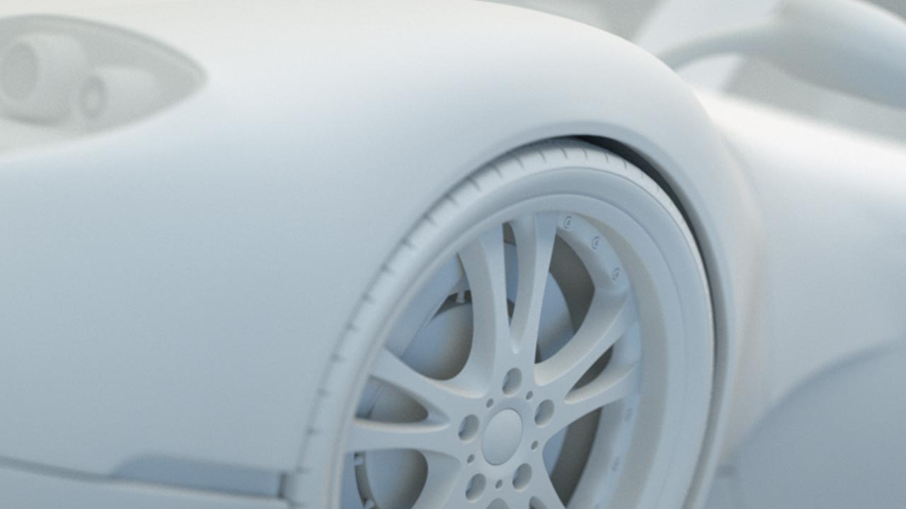 CGI Image - 3D Visualization of Automotive Parts