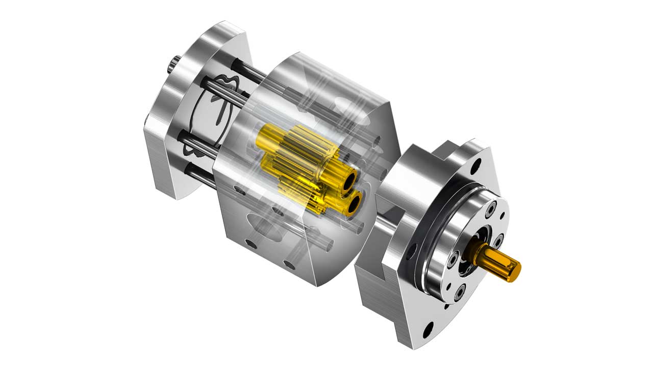 CGI Image - Digital Twin of a gearbox